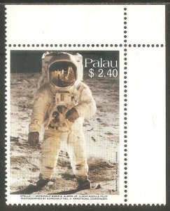 PALAU Sc# 219 MNH FVF Man on Moon Space