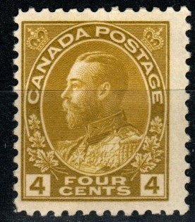 Canada #110 F-VF Unused CV $47.50 (X9686)