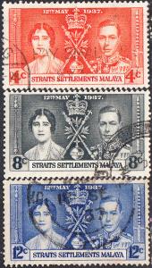 Straits Settlements   #235237  Used  Set