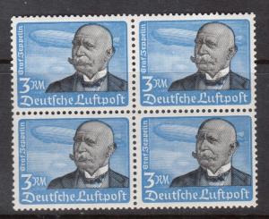 Germany #C56 VF/NH Block