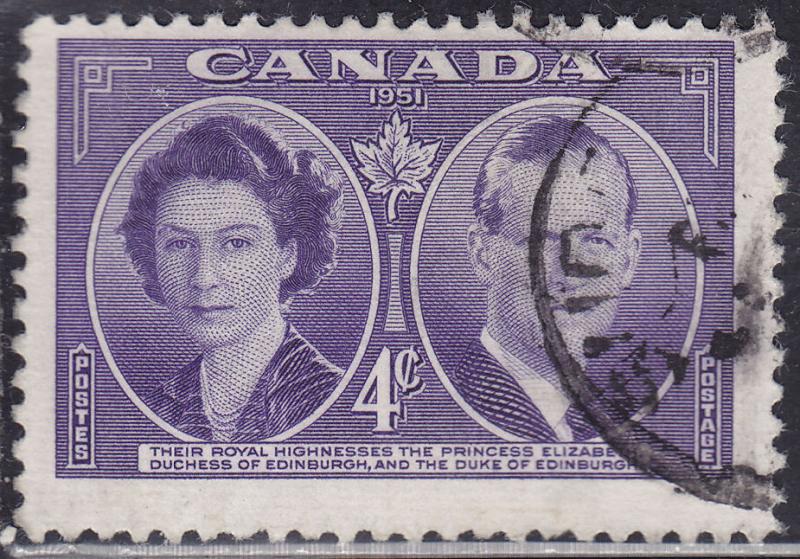 Canada 315 Royal Visit To Canada 1951