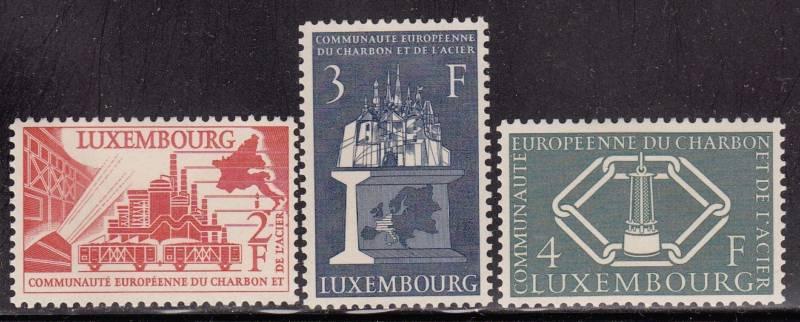 Luxembourg 315-317 set VF-OG-NH cv $ 55 ! see pic !