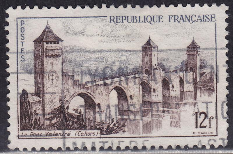 France 777 Valentre Bridge 12F 1955