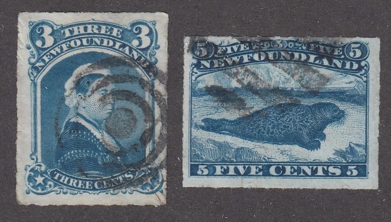 Newfoundland #39, 40 Used