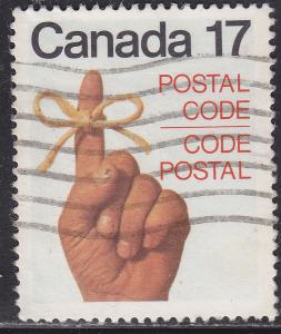 Canada 816 Introduction Of The Postal Code 17¢ 1979