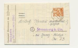 GERMANY 1947, FINANZAMT (STEUERAMT) des KREISES OBERBARNIM, 24pf RATED