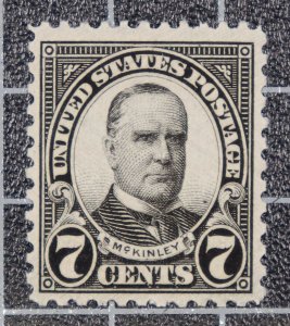 Scott 639 7 Cents McKinley MNH Nice Stamp SCV - $3.20