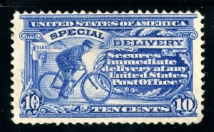 USAstamps Unused VF US 1902 Special Delivery Scott E6 OG MHR