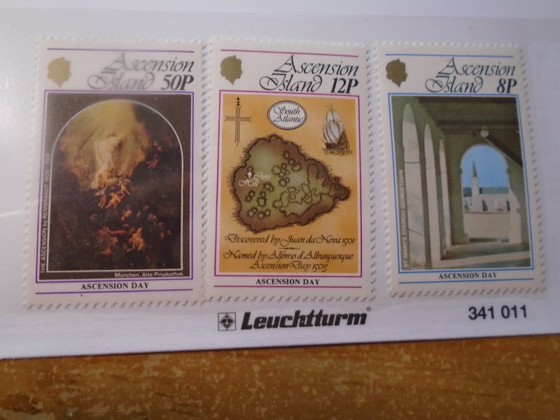 Ascension Island  #  239-41  MNH  Rembrandt