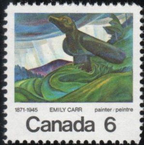 Canada 532 - Mint-H - 6c Big Raven (Art) (1971)