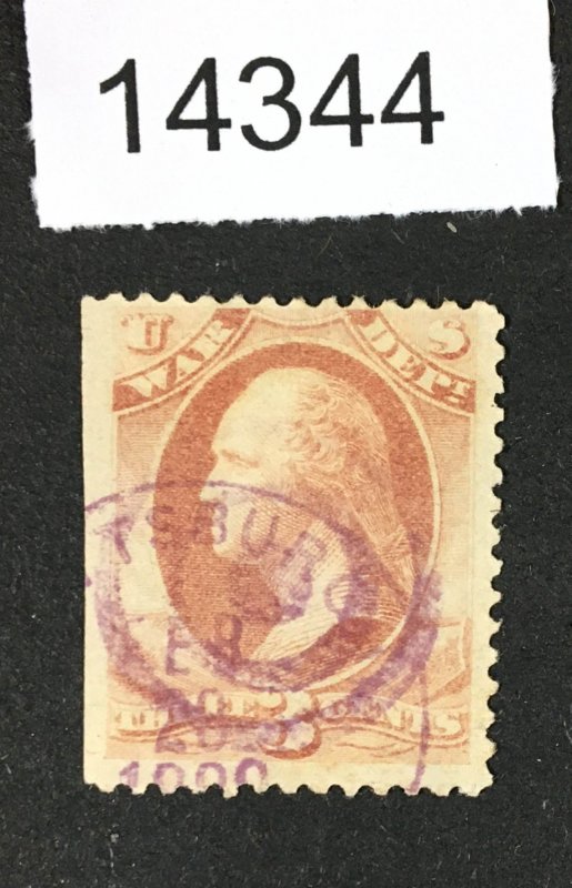 MOMEN: US STAMPS # O85 USED LOT #14344