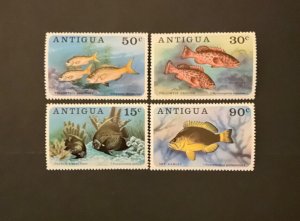 Antigua Scott #444-7 never hinged