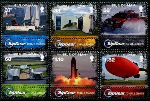 HERRICKSTAMP ISLE OF MAN Sc.# 1463-68 Top Gear Challenges Stamps