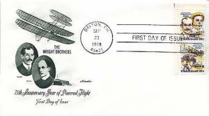 United States, First Day Cover, Aviation