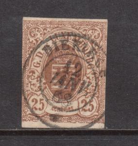 Luxembourg #9 Used Fine