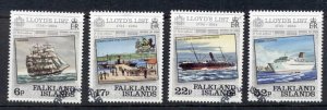 Falkland Is 1984 Lloyd's List Ships FU