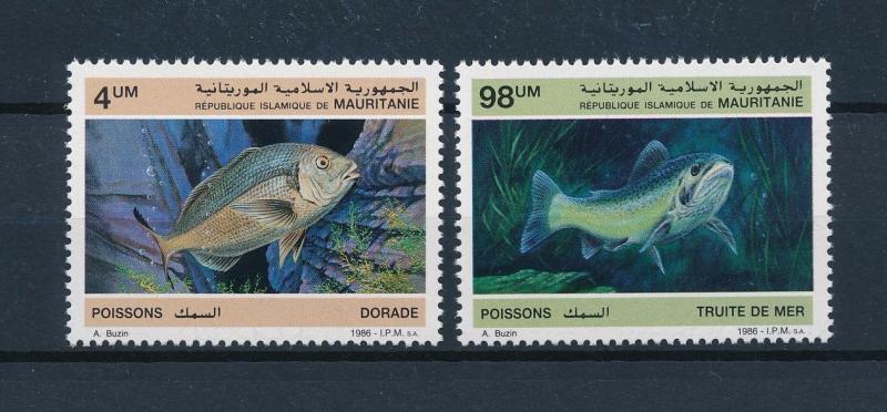 [49701] Mauritania 1986 Marine life Fish MNH