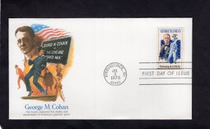 1756 George Cohan, FDC Fleetwood