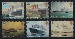 Great Britain Ocean Liners 6v 2004 MNH SC#2202-2207 SG#2448-2453