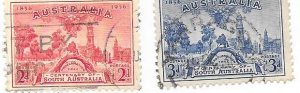 Australia #159-160 (U CV $4.35