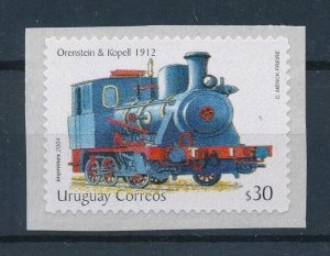 [113064] Uruguay 2004 Railway train Eisenbahn Locomotive Self adhesive MNH