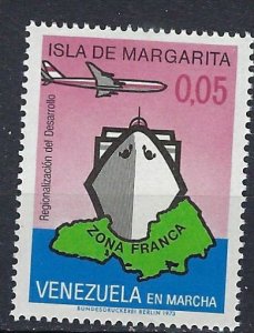 Venezuela 1041 MNH 1973 Ship