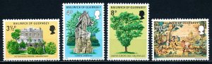 Guernsey #123-126  Set of 4 MNH