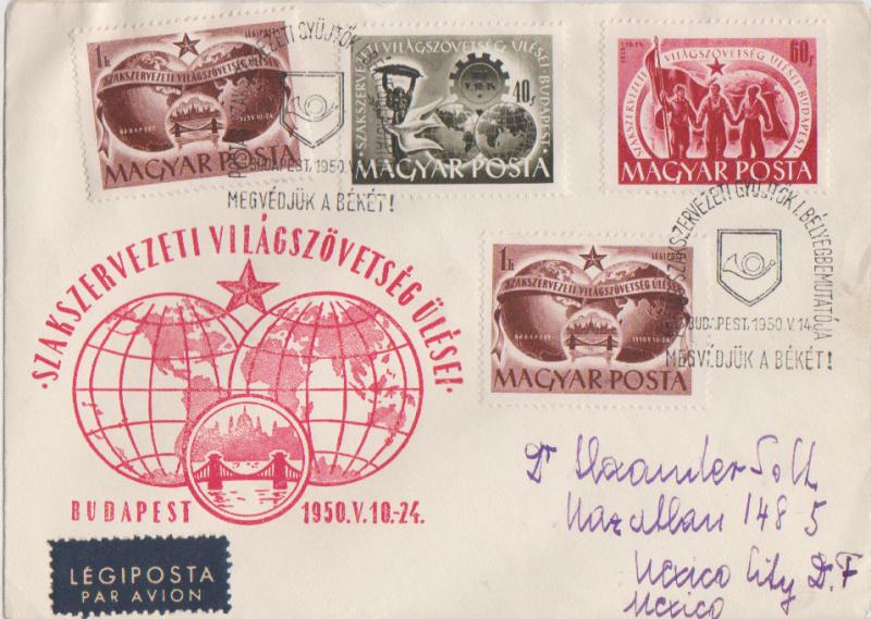 Hungary Scott 894-895, C70 Ink address.