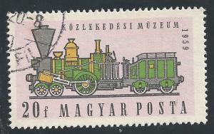 Hungary #1224 20f Early Locomotive