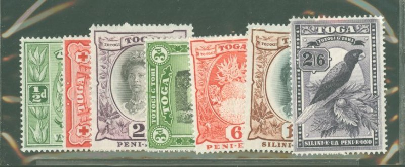 Tonga #73-75/77-80 Unused