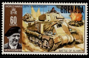 GRENADA QEII SG403, 60c Mongomery & battle of Alamein, NH MINT.