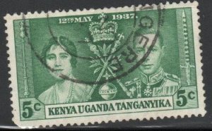 Kenya, Uganda, and Tanganyika Scott No. 60