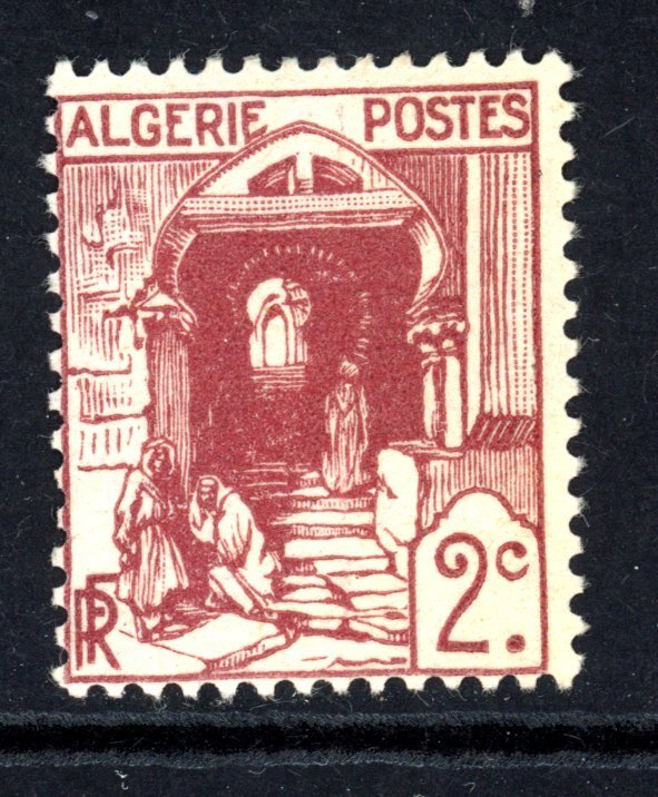 Algeria 34 MH 1926 2c red brown