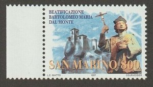 EDSROOM-10005 San Marino 1405 MNH 1997 Complete Beatification of Dal Monte