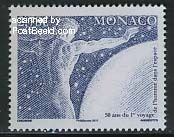 Monaco 2011, 50 Years manned space flights 1v, MNH