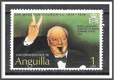 Anguilla #193 Winston Churchill MH