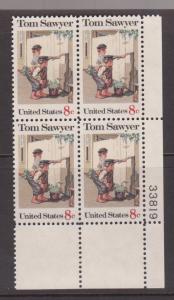 1470  Plate Block MNH