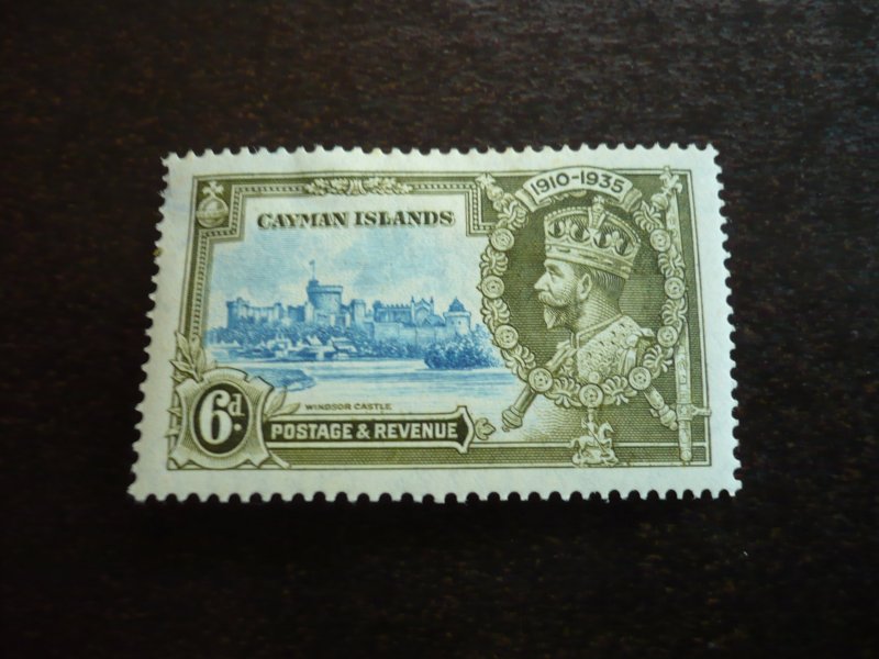 Stamps - Cayman Islands - Scott# 83 - Mint Hinged Part Set of 1 Stamp