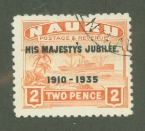 Nauru #32 Used Single