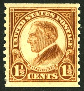 U.S. #598 MINT OG NH