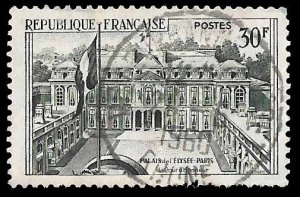 France SC 907 * Elysee Palace * Used * 1959
