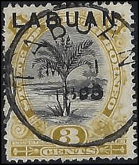 LABUAN   #51 USED (1)