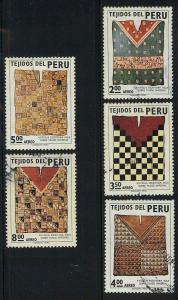 Peru C354-C358 Used VF