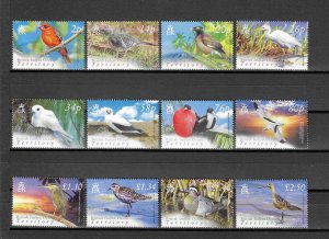 BRITISH INDIAN OCEAN TERRITORY 2004 SG 296/307 MNH Cat £40