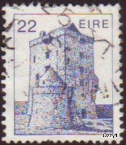 Ireland 1983 Sc#548 SG#543 22p Blue Castle Aughnanure Used