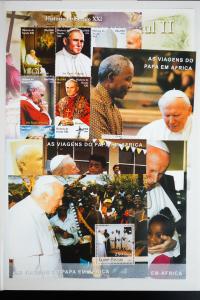 Worldwide Pope John Paul II Stamp Lot