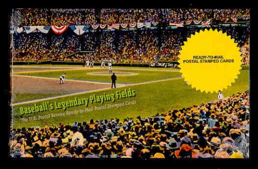 UX365-74 BASEBALL FIELDS MINT POSTAL CARD SET of 10