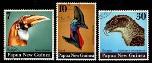 Papua New Guinea #399-401 used