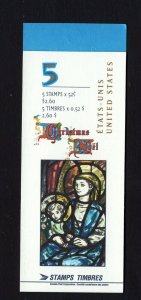 Canada 1997 Christmas 52c US rate Booklet Unitrade #BK203b VFMNH CV $6.50