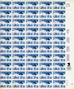 UNITED STATES SCOTT #C130 ANTARCTIC TREATY CORNER BENDS URt  CPL SHEET MINT NH